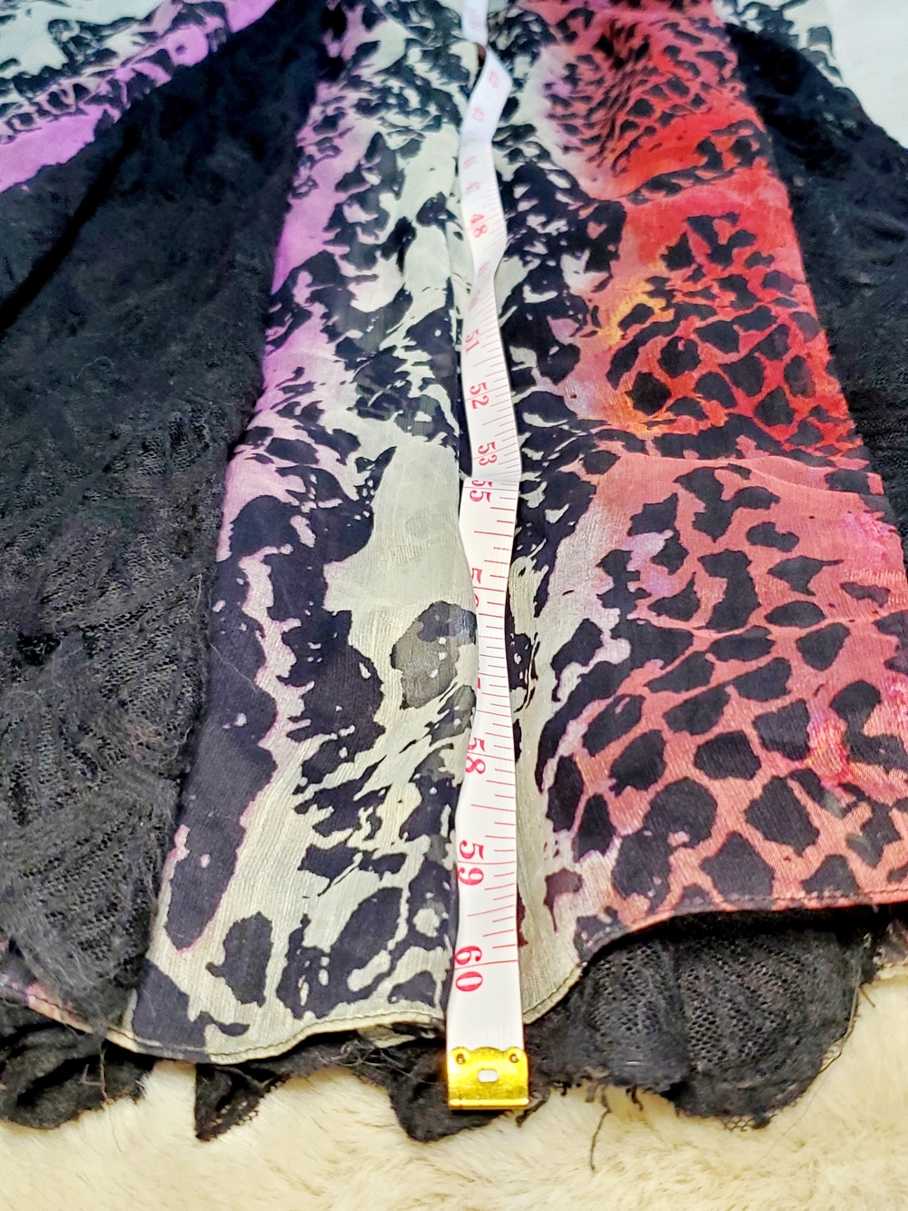 Free People Lace Maxi Dress Boho Open Back Festival Whimsigoth Fairy Size 8 - Picture 11 of 15